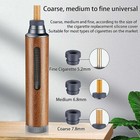 Portable Car Ashtray Cigarette Holder Smoke Ashtray Ash Universal Walnut Wood Au