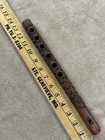 Vintage Beautiful Wooden Musical Mouth Flute Hand Carved Woodwind Bansuri 13   