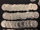 Old Canadian Nickel Roll - 40 Coins - Mixed 1955-1981 -   pure Nickel  