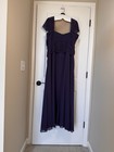Demetrius Evening Long Gown With Jacket Chiffon Sweetheart Pleated Plus Size 2xl