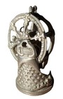 Vintage Nicholas Gish Pewter Thimble Ferris Wheel Figurine Moving Parts Detailed
