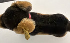 Vintage 1960 s Steiff Mohair Lumpi Dachshund Dog Original Collar   Button Tag