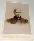 Victorian Nh Photo Woman Idd Rhoda Preston Nh Cabinet Card  Antique American Us