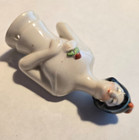 Vtg Antique Flapper Half Doll Lady W  Flower-pin Cushion-germany  1240