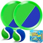 2 Packs Catch Ball Game Set  Outdoor Toys For Ages 3 4 5 6 7 2 Paddles 2 Balls
