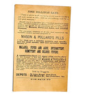 Antique Mason   Pollard   s Anti-malaria Pills Trade Card 1880s Quack Medicine