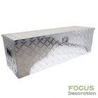 48 x 15 x 15  Cuboid Aluminum Underbody Tool Box Storage For Truck Pickup Rv