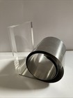 Vintage Lucite   Metal Mid Century Book Coil Book Roll Book End Desktop Bedside