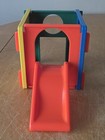 Little Tikes Dollhouse Furniture Jungle Gym Playground W slide Vintage 