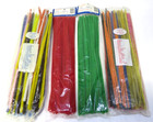 Lot Of 4 Packages 12-inch Bryco   Westrim Crafts Pipe Cleaners chenille Stems