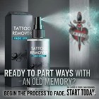 Advanced Tattoo Fade Spray Gentle Gradual Lightening Skin Safe Remover 120ml