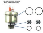 Fuel Injectors Rebuild Repair Kit For 5235206 For 87-96 Chevy Gmc 5 7l V8