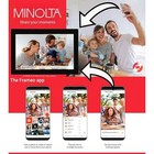 Minolta 15 6 Inch Smart Wi-fi Digital Picture Frame Frameo 1920x1080 Ips 8gb