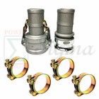 Sigma 2  In X 300  Feet Agricultural Pvc Lay Flat Discharge Pump Hose   Camlock