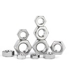 Hexagon Full Nuts Fine Pitch Thread Stainless Steel Hex Nut M4 M5 M6 M8 - M24