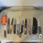 Benchmade Mixed Lot Pocketknife Tactical Fixed Blade G10 Aluminum Knives