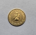 1865  Coin  53 Grams 22kt  Gold Mexican Coin Maximiliano Emperador