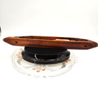 Vintage True Flight  draper  19 5     Weaving Loom Wooden Shuttle Steel Tips