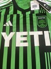 New Adidas Mls Austin Fc Yeti Green Black Soccer Jersey Hi1835 Men   s Sz M Medium