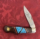 David Yellowhorse  valley Of The Navajo  Lockback United Usa Pocket Knife