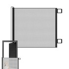 71  59  Extra Wide Retractable Baby Safety Gate 30  Tall Pet Dog Fence Door Gate