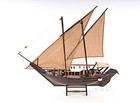 30 Inch Dhow Medium Wood Ship Boat Model Replica
