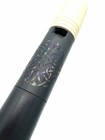 Ebony   Ivory Model Low D Irish Tin Penny Whistles By Nick Metcalf Tunable