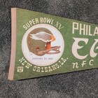 Vintage 1981 Nfc Champions Philadelphia Eagles Super Bowl Xv New Orleans Pennant