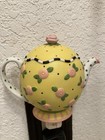 2000 Mary Engelbreit Tea Pot Night Light  Works  Flaw Last Picture Black Line 