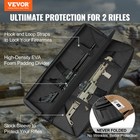 Vevor Rifle Bag 42 Inch Tactical Double Long Gun Bag For 2 Rifles   2 Pistols