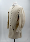Colonial Period Osnaburg Sleeved Waistcoat - Size 50