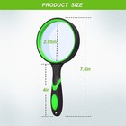 2 4 Pack 10x Magnifying Glass Handheld Reading Magnifier For Seniors And Kids