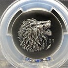 2025 Cook Islands  5 Pcgs Sp70 Leon  999 Silver Coin Antique Finish 1 Of 50 Mint