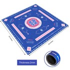 Tiasusan Blue Mahjong 33 X 33 X 0 08 Inches  83 8 X 83 8 X 0 2 Cm   
