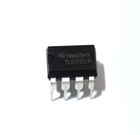 10pcs Tl072cp   Sockets - Low Noise Jfet Dual Op-amp Dip-8 Ic