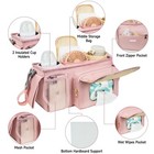 Universal Stroller Organizer With Insulated Cup Holder stroller Cad    Fast Ship