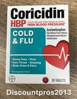 Coricidin Hbp Cold   Flu Relief 10 Tablets  pack Of 3 Or Pack Of 6 
