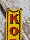 Vintage Kodak Porcelain Sign Old Camera Film Photography Photo Equipment Arrow