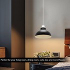 Vintage Retro Curvy Metal Lampshade Pendant Ceiling Light For Kitchen   Home