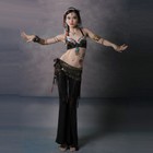 Women Belly Dance Hip Scarf Fringe Coins Sash Belt Tribal Belt Dancing Costumes