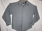 Van Heusen Men s Button Front Dress Shirt Blue Yellow Plaid Long Sleeve Size   