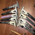 Vintage Lot Of  24  Gillette  Schick Shaving Razors Various Date Codes   Makers 