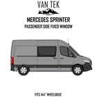 Mercedes Sprinter 144  Wheel Base Passenger Side Solid Window 2018 - 2026