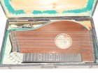Antique Musical Instrument Zither A  Man Instrumentenfabr  Laupheim Of Wood Case