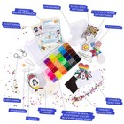 Ons 10500pcs Fuse Beads Craft Kit Perler Beads Compatible Kit 34 Colors 6 Pegboa