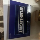 Budweiser Bud Light Beer Bar Mat 12 X 18    Rubber Drip Mat
