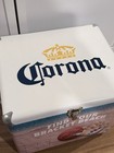 Corona Beer Promo Retro Metal Cooler Ice Chest Summer Beach Basketball