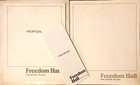 Mlk Freedom Hall 1978 Building Proposal Civil Rights Rare Memorabilia Atlanta Ga
