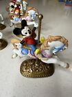 Disney New England Collector s Society Carousel Horse Rider Figurines  Mint
