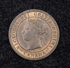 1876-h Canada Large Cent  ch Bu Rb   free S h After 1st Item 